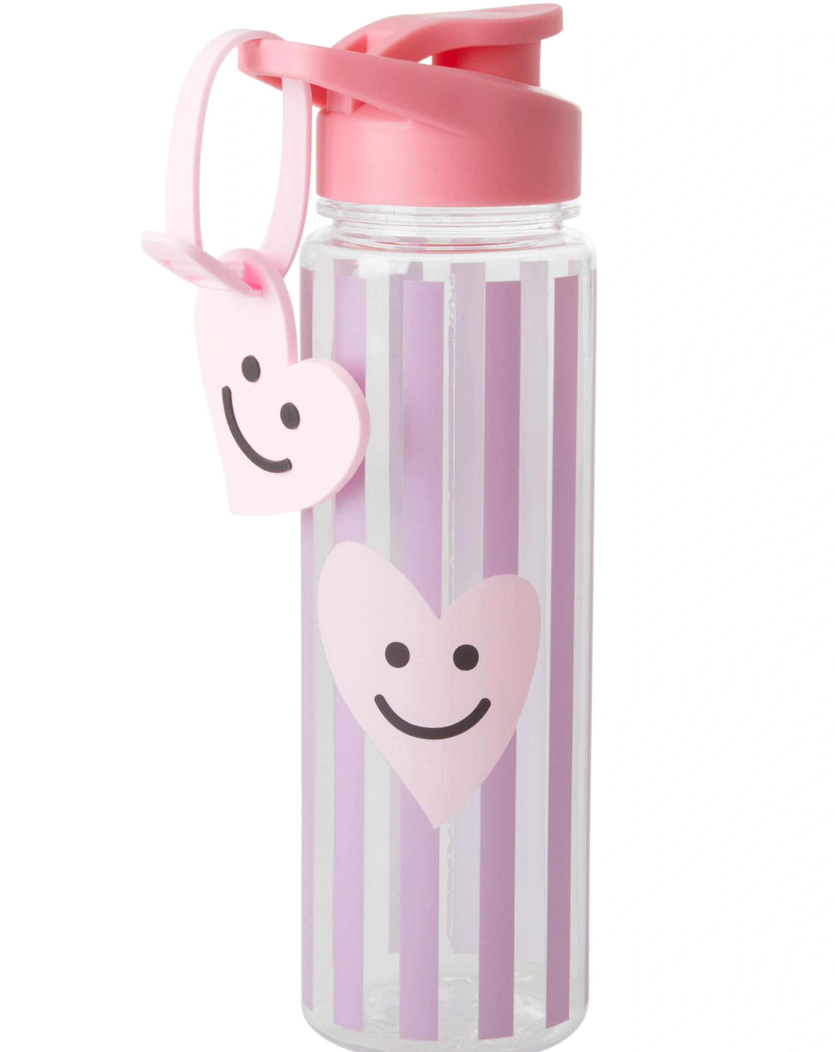 Trinkflasche HAPPY HEART 0,5l in rosa