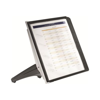 Durable Sherpa - Pupitre de table (lutrin) avec 5 pochettes A4