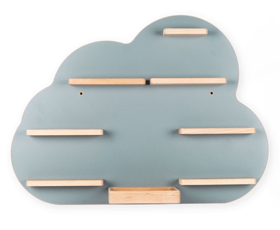 BOARTI Holz Wolke Kinder Regal Toniebox Figuren Wandregal Tonies Musikbox