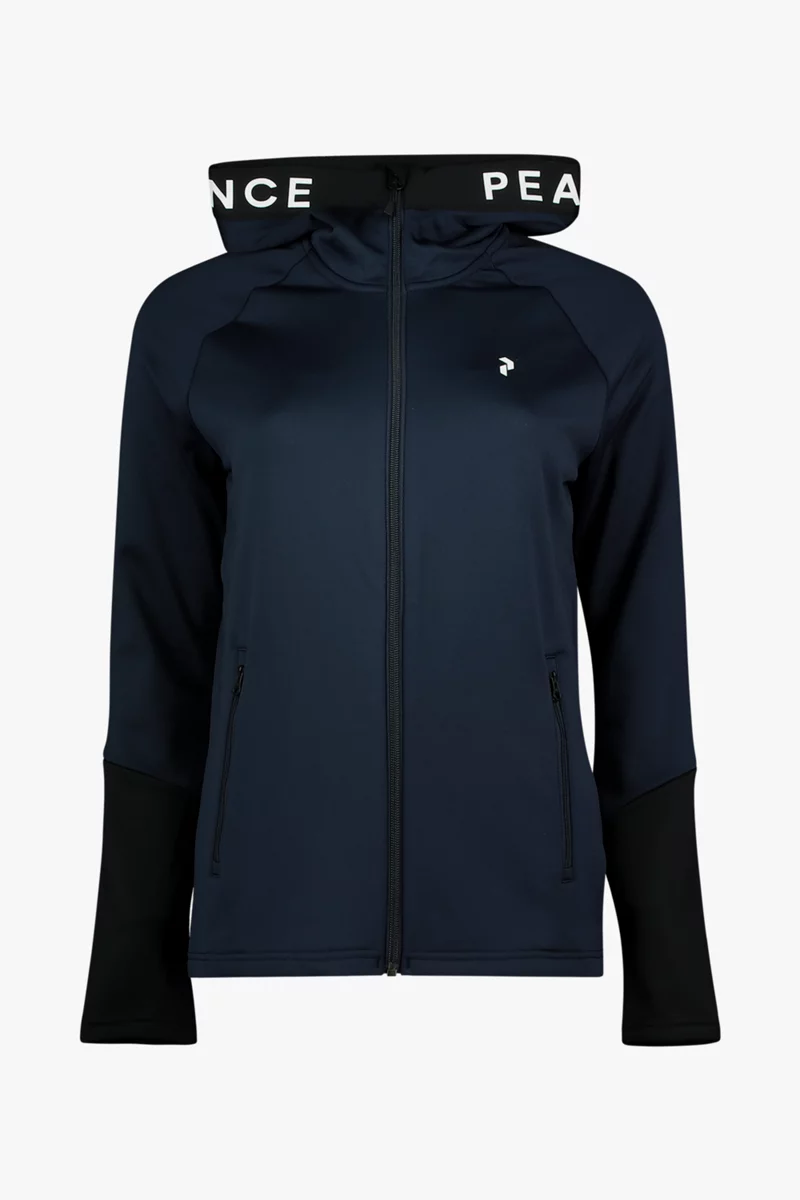 PEAK PERFORMANCE Rider Zip Hood Damen Midlayer