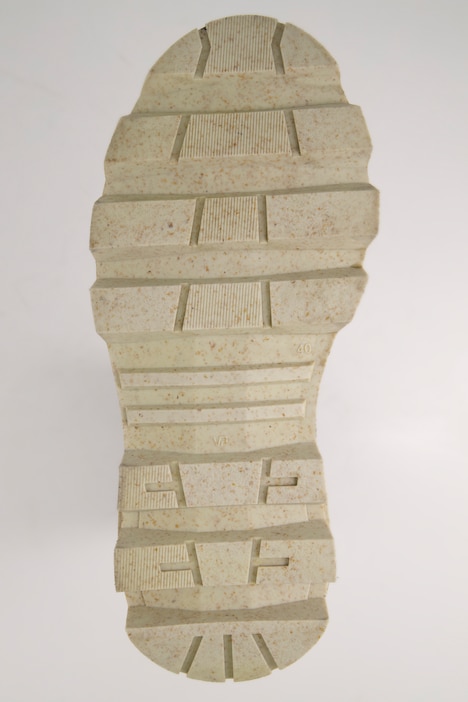 Lederboots, XL-Schaft, Schnürung, Plateausohle, Weite H