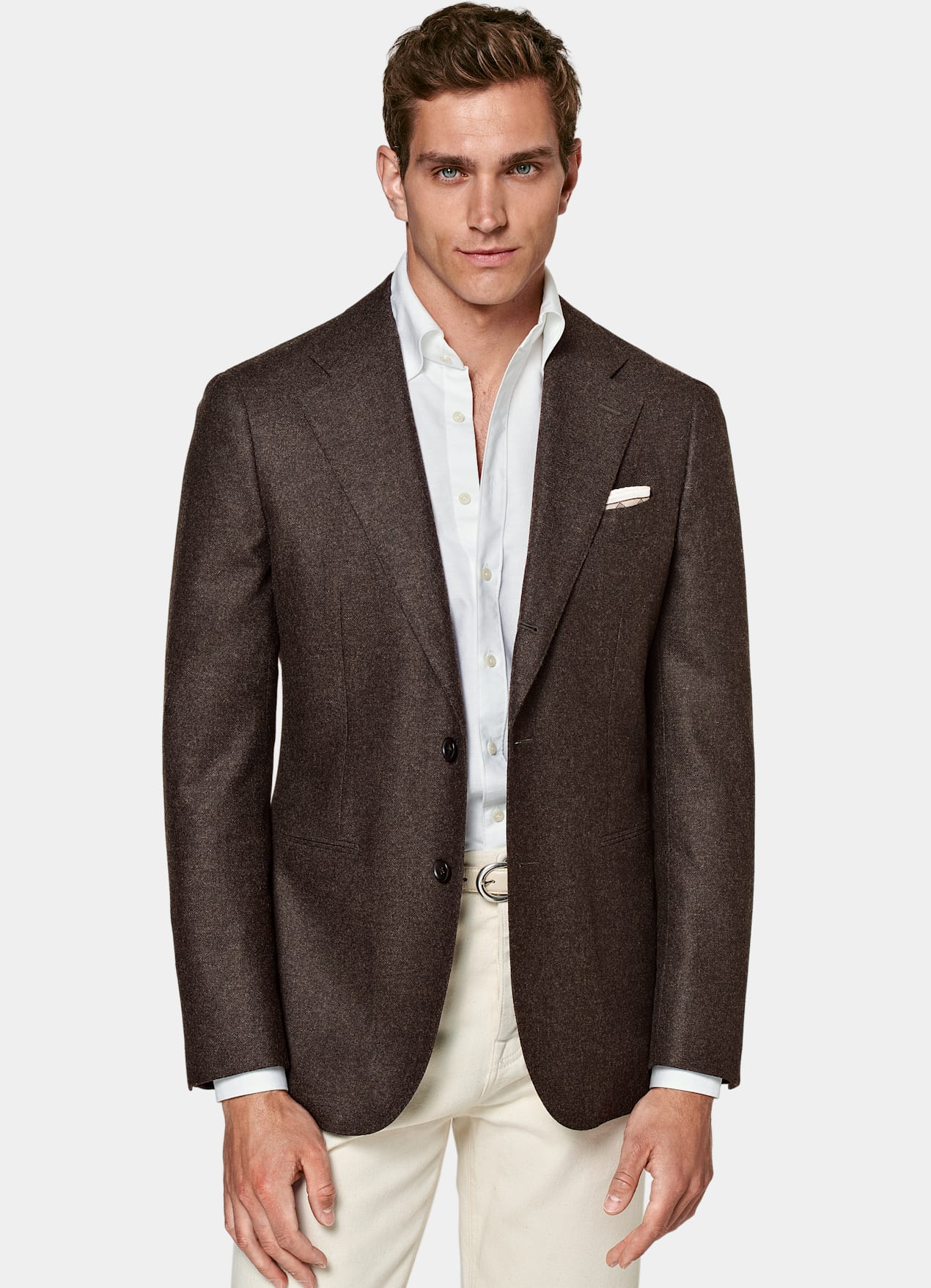 Blazer Havana coupe Tailored marron foncé