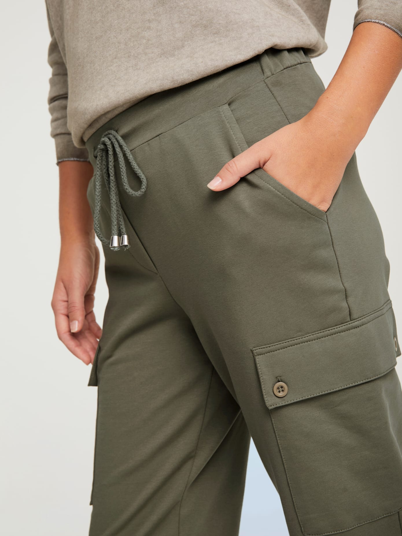 Pantalon de jogging coupe carotte