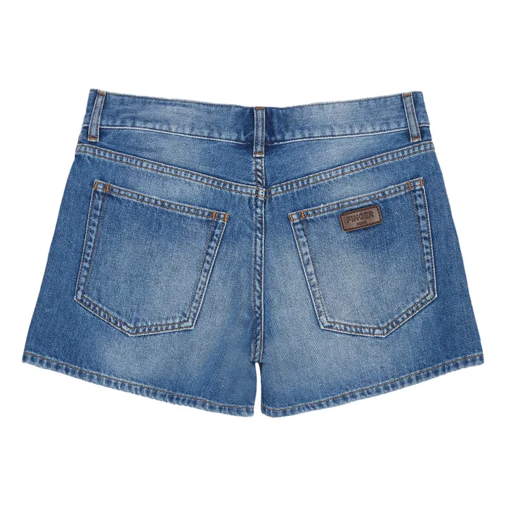 Finger in the nose Short Low Waist Eva | Denim