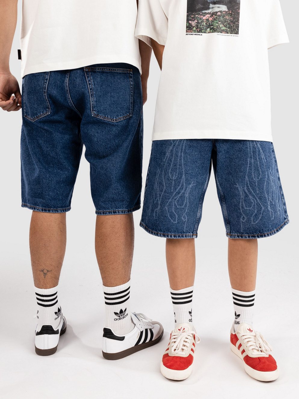 Beyond Medals Fortunato Shorts blue