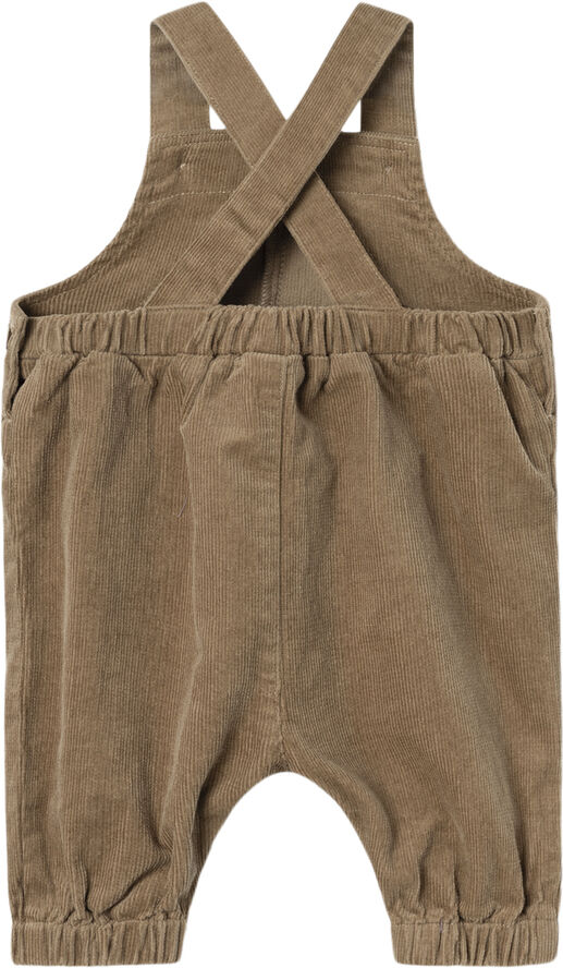 Lil' Atelier NBMOBERT CORD OVERALL 6411-HG O LIL Sepia tint