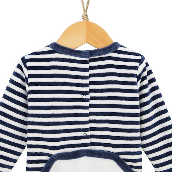 Petit Cocon Pyjama   Rayures Shadow        de               P'tit bisou