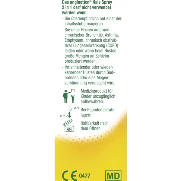 anginetten Hals Spray 2in1