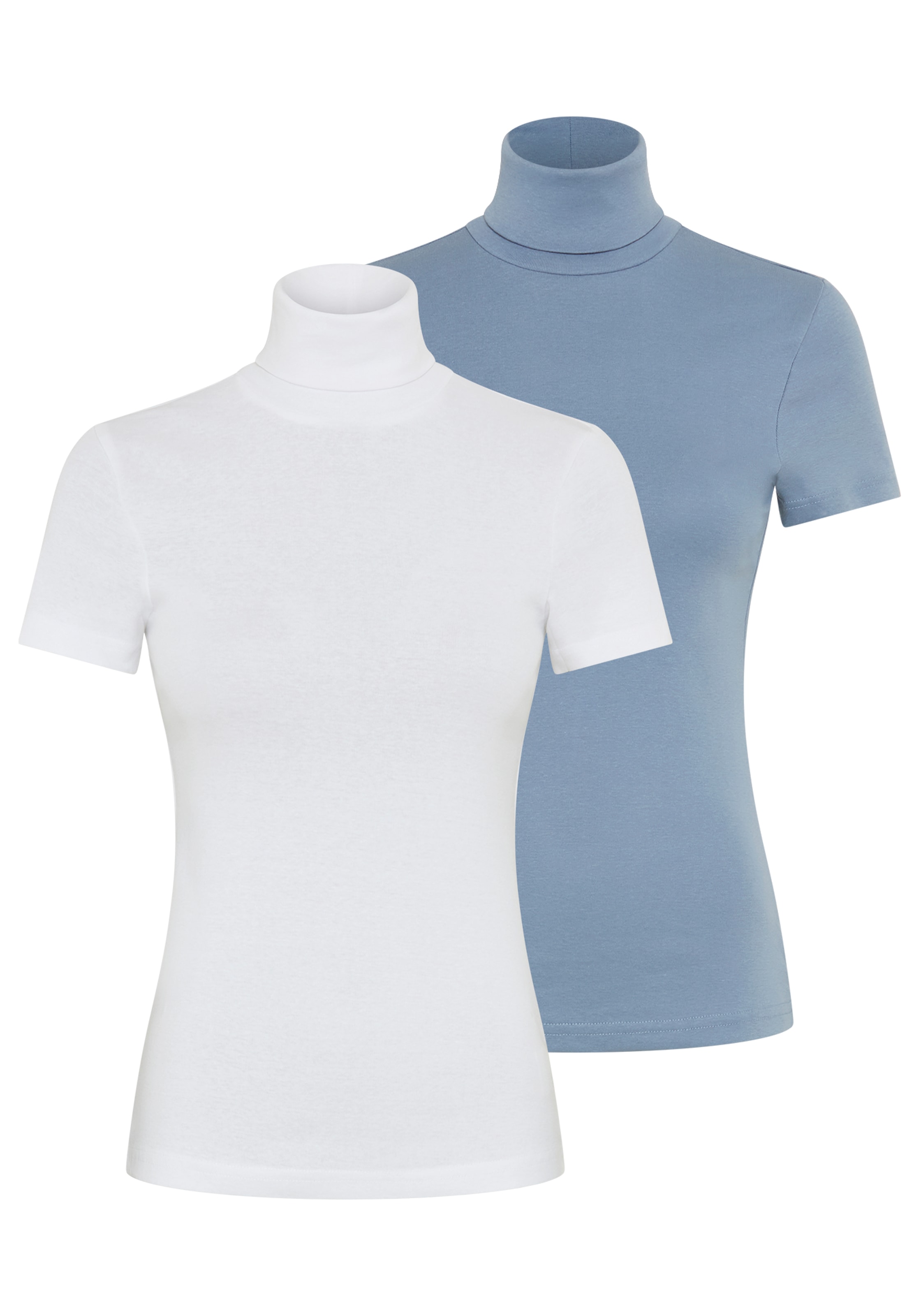 Flashlights Rollkragenshirt 2er-Pack,  eng geschnitten,  aus elastischem Material,  im 2er-Pack