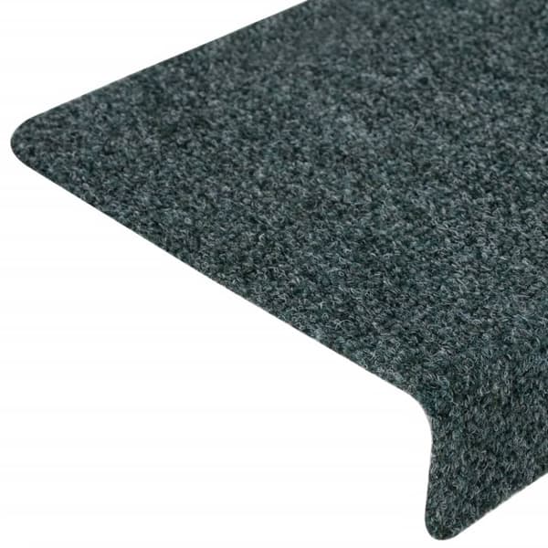 vidaXL Trappematter 15 stk nålestempel 65x21x4 cm brun