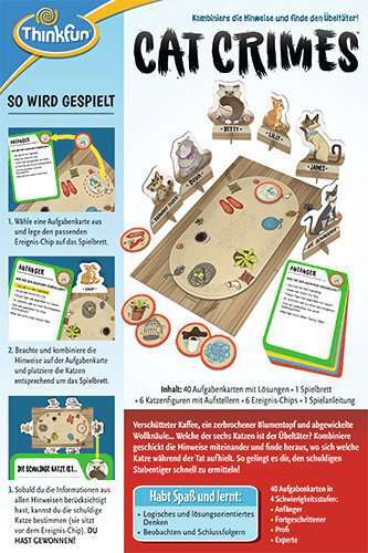 Thinkfun Spiel Cat Crimes