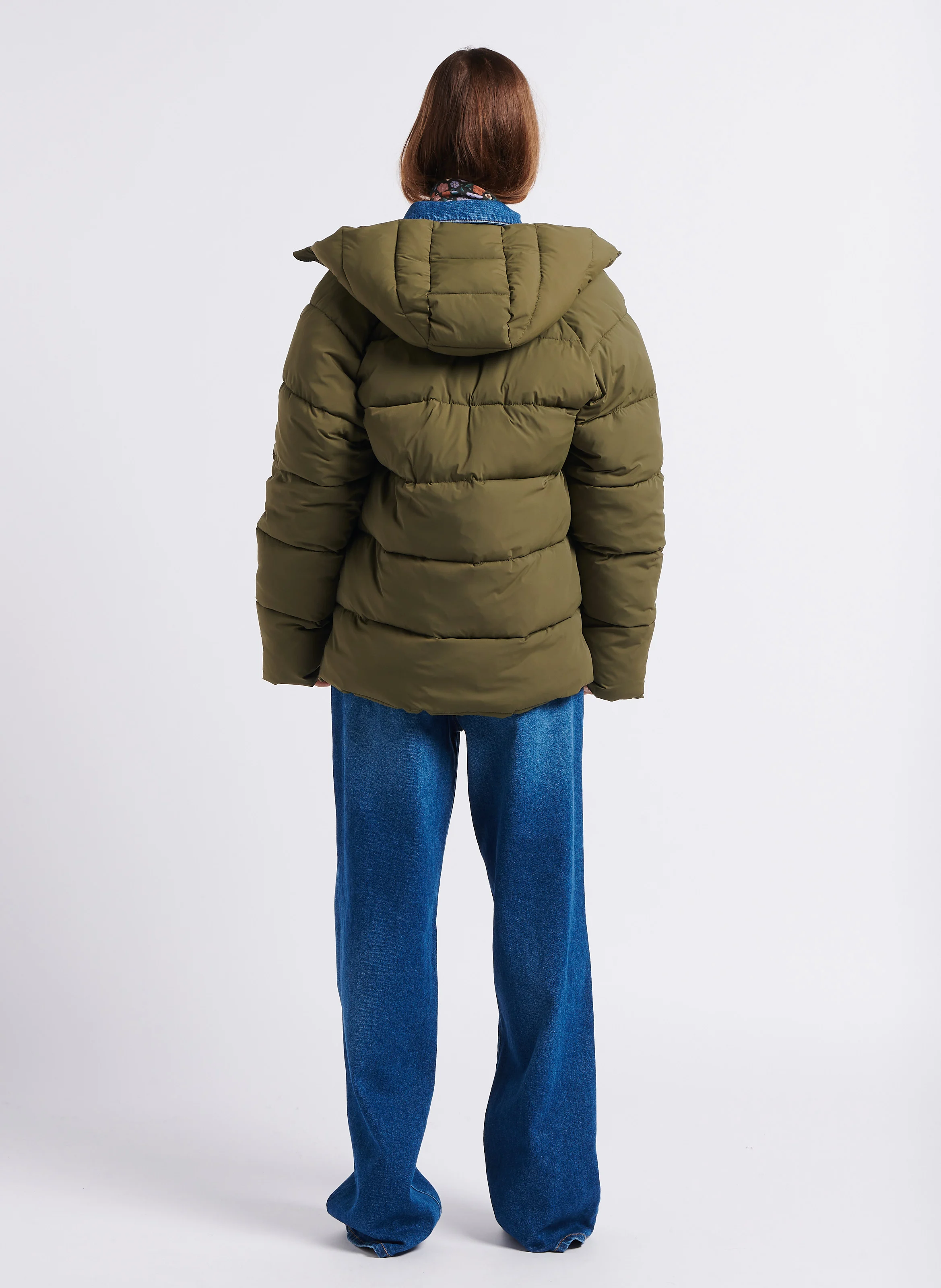 DAWN - Jean large en denim délavé | Bleu