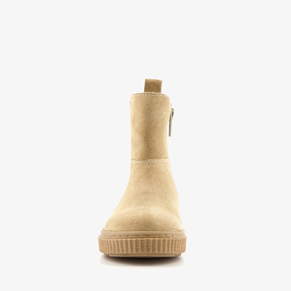 Groot leren meisjes chelsea boots