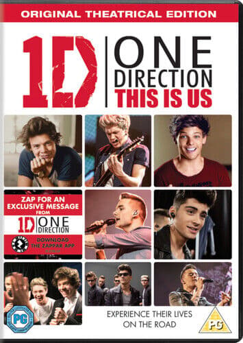 One Direction: This Is Us DVD (2013) Morgan Spurlock Cert PG Pre-Owned Region 2