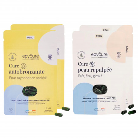 Epycure Laboratoire Pack Duo Peau radieuse 2 mois