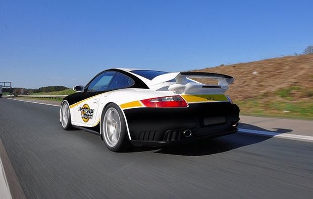 Porsche 911 GT3 selber fahren auf dem Lausitzring schenken
