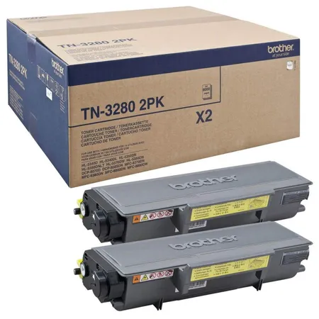 Brother Original Toner TN-3280TWIN 2 Stück