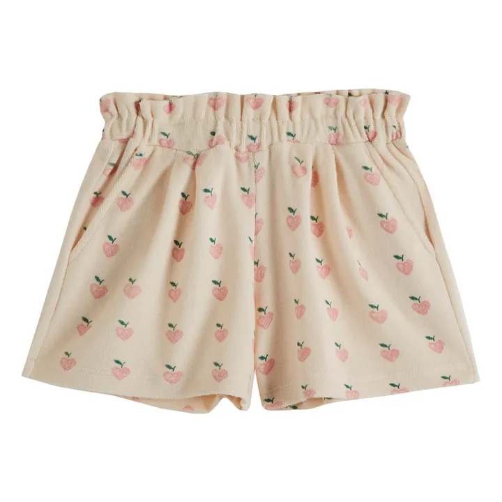 Emile et Ida Short Grands Cœurs Eponge | Rose