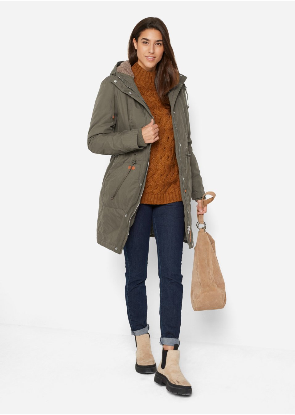 Parka doublée