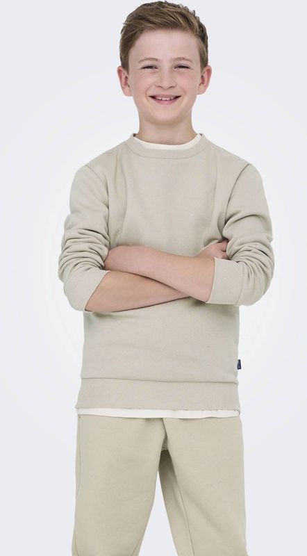 ONLY & SONS JUNIOR - Sweatshirt - Blauw - Katoen - O-hals