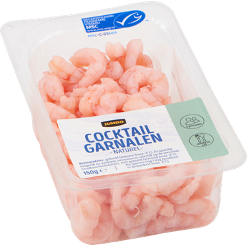 Jumbo Cocktail Garnalen Naturel 150 g