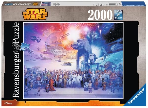 Ravensburger Puzzle 16701 - Star Wars Universum - 2000 Teile Star Wars Puzzle für Erwachsene und Kinder ab 14 Jahren