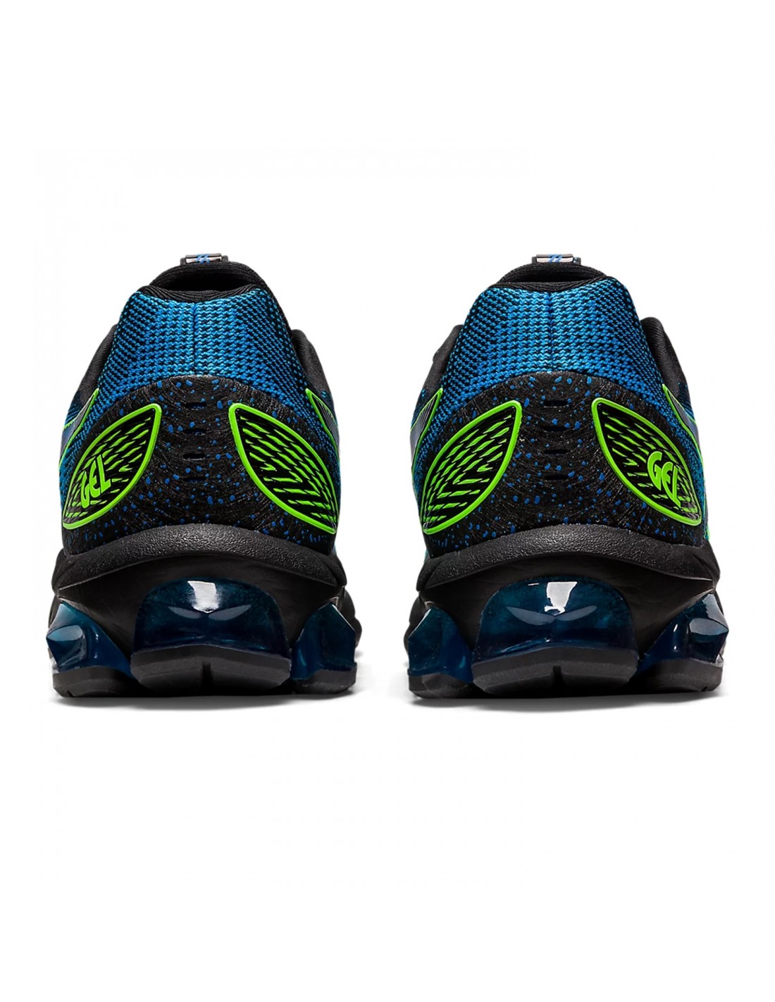 asics sneakers running homme gel-quantum 180 VII bleu/vert