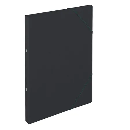 Herlitz Ringhefter A4 Pappe 2 Ringe 25mm schwarz