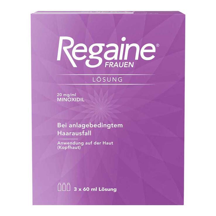 Regaine Frauen Lösung, 3X60 ml