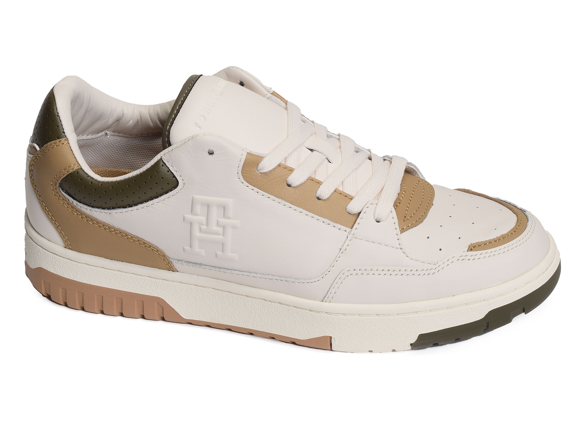 Th basket best 4696 blanc kaki