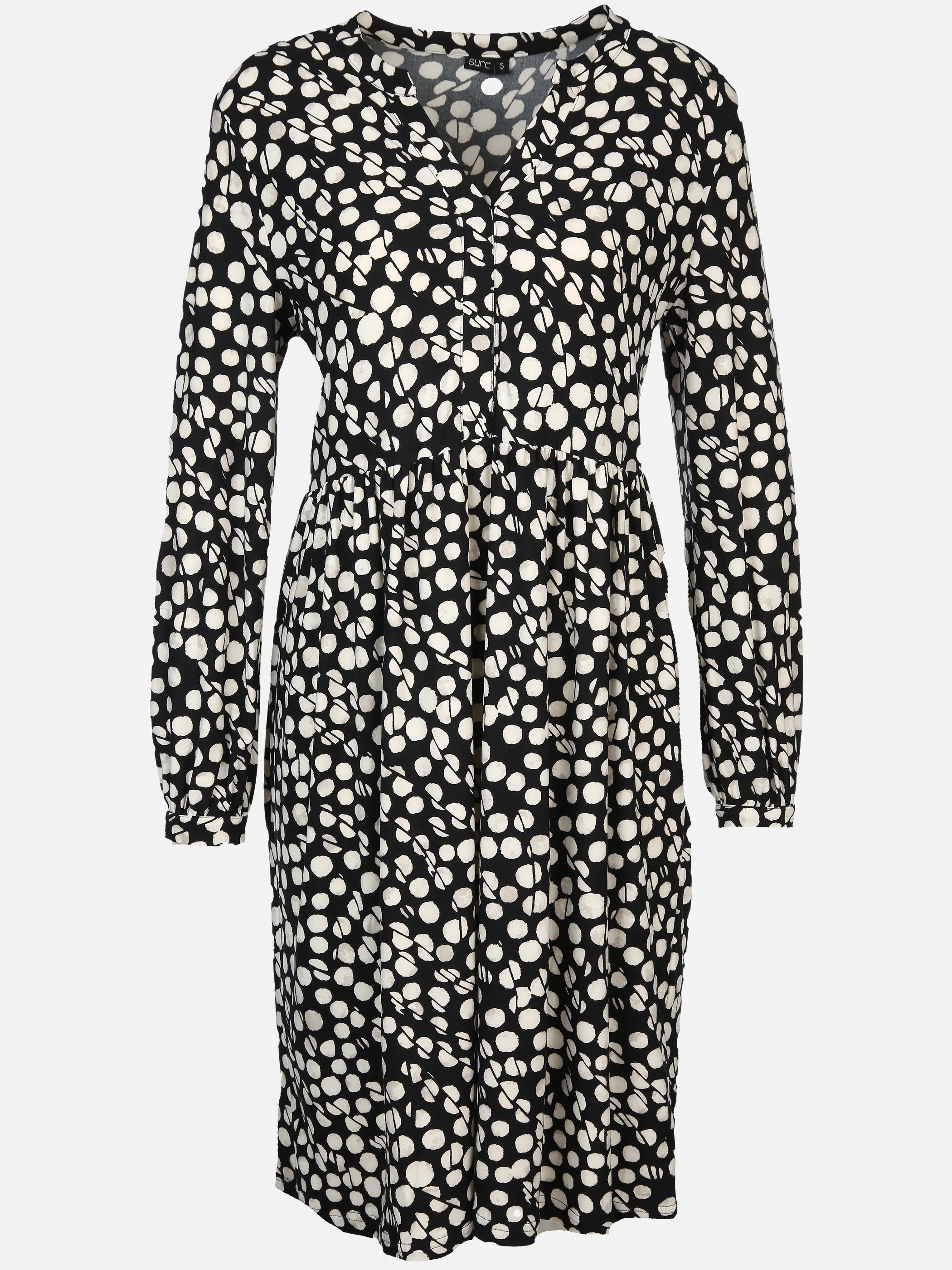 Damen Jerseykleid mit Alloverprint