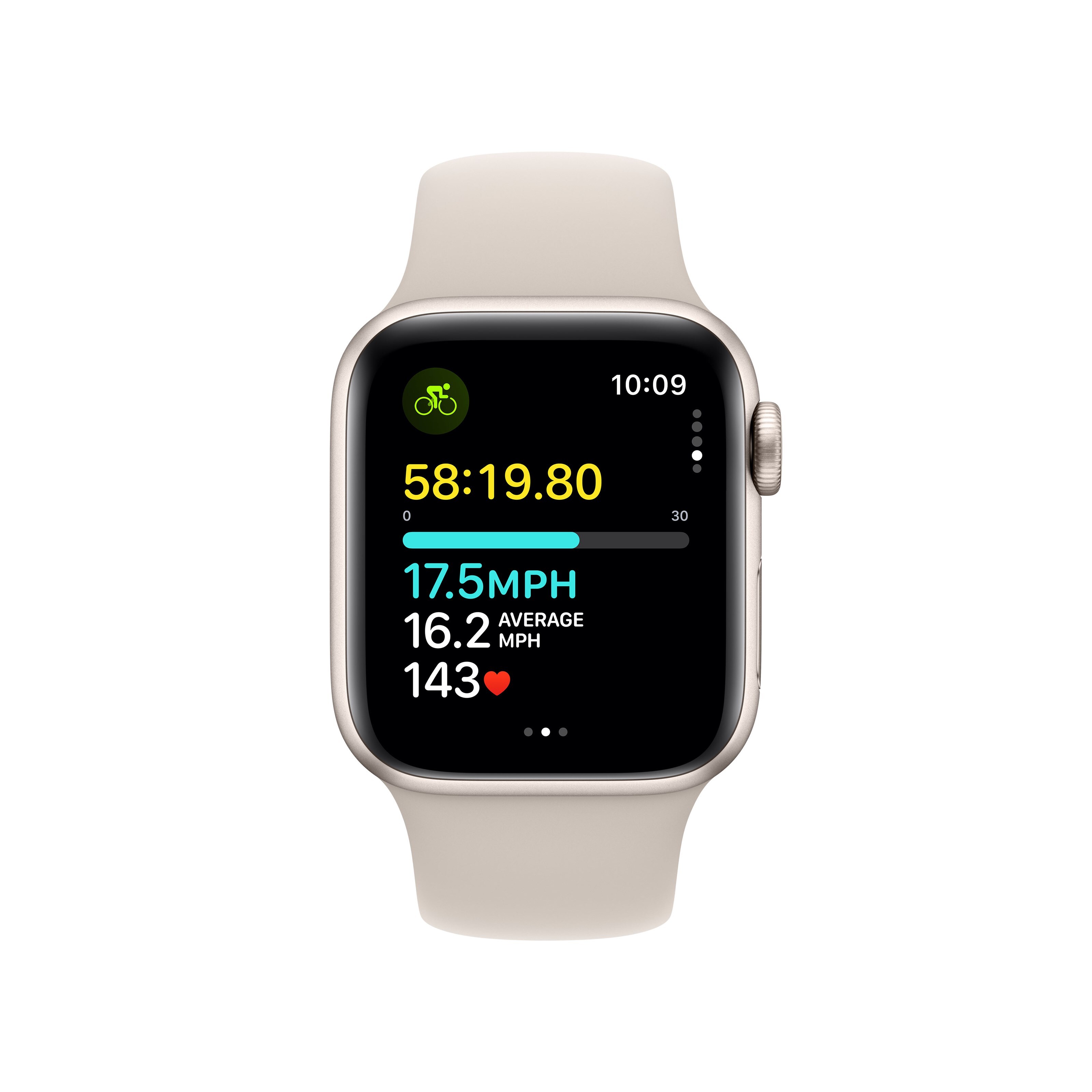 Apple Watch SE GPS + Cellular 40 mm Starlight S/M