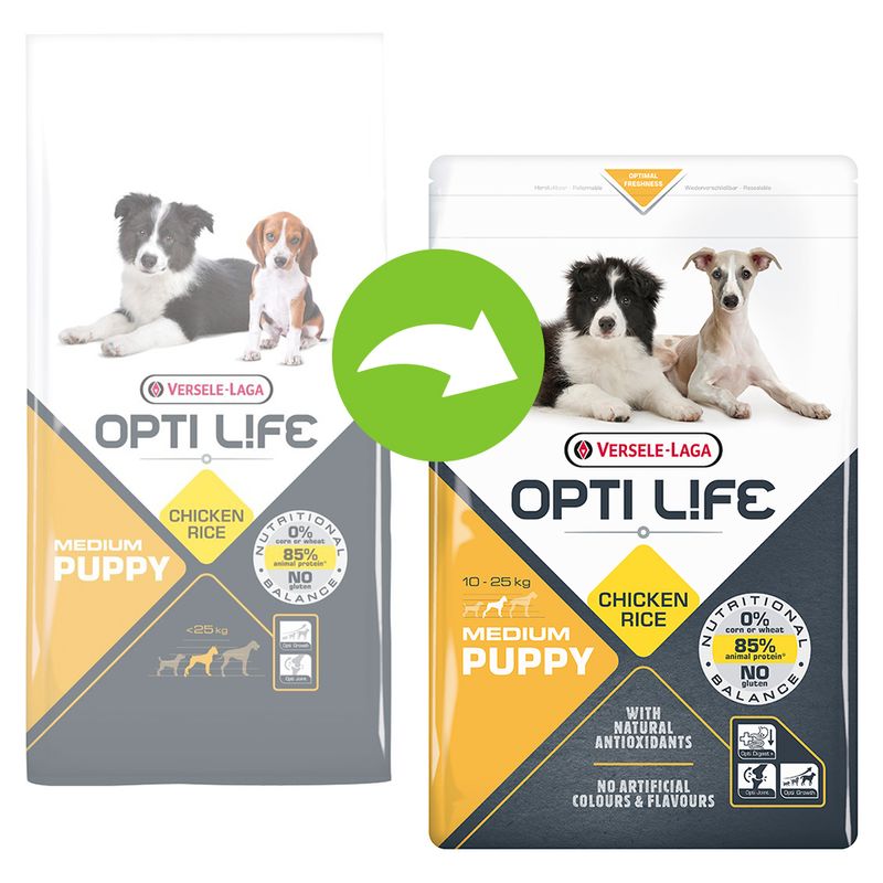 Opti Life Puppy Medium pour chiot