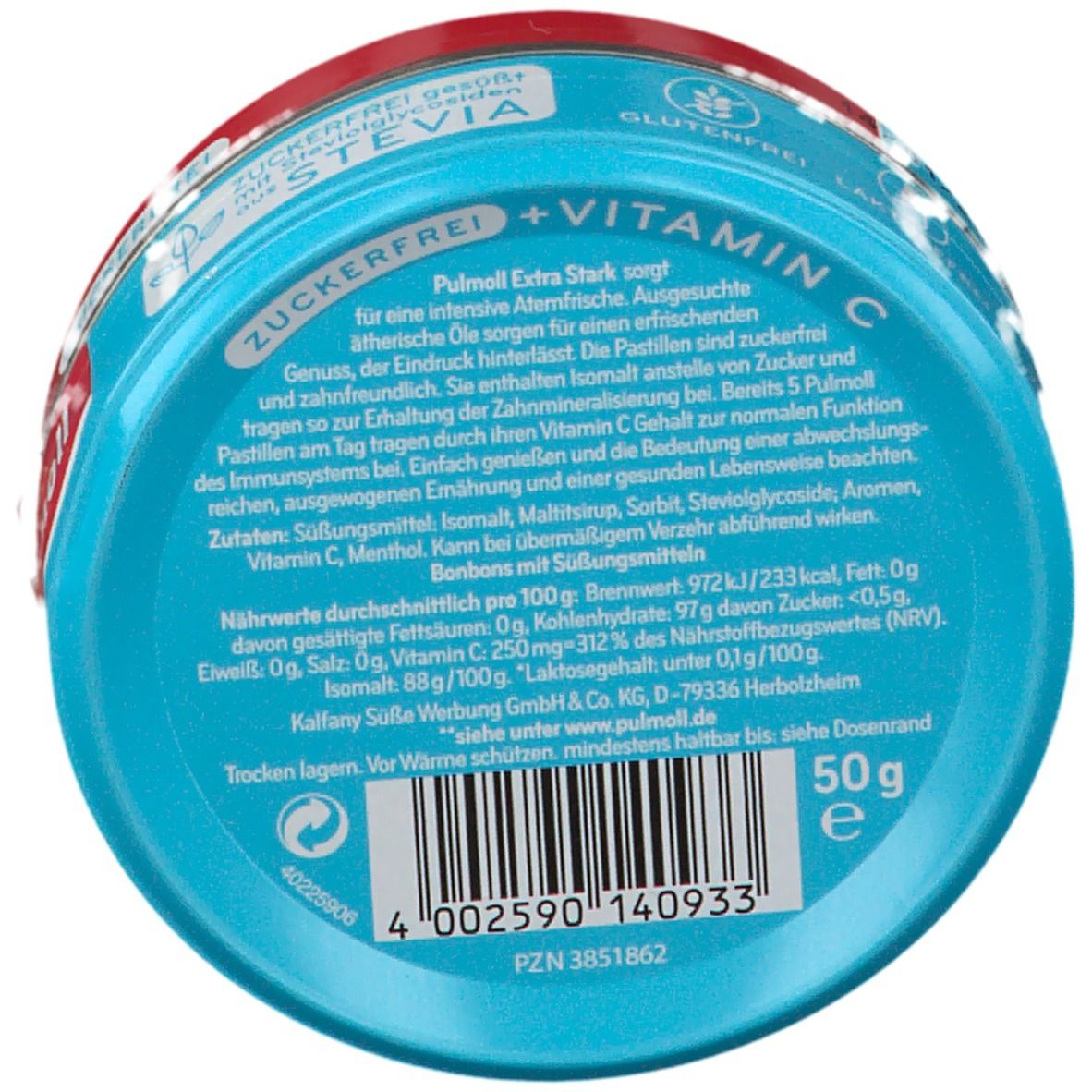 Pulmoll® Hustenbonbons extra stark zuckerfrei