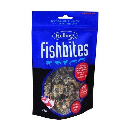 Petiscos para cães com sabor de peixe