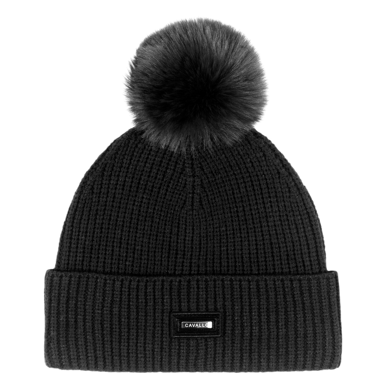 Cavallo Strickmütze CAVALMEA  - black - Einheitsgröße