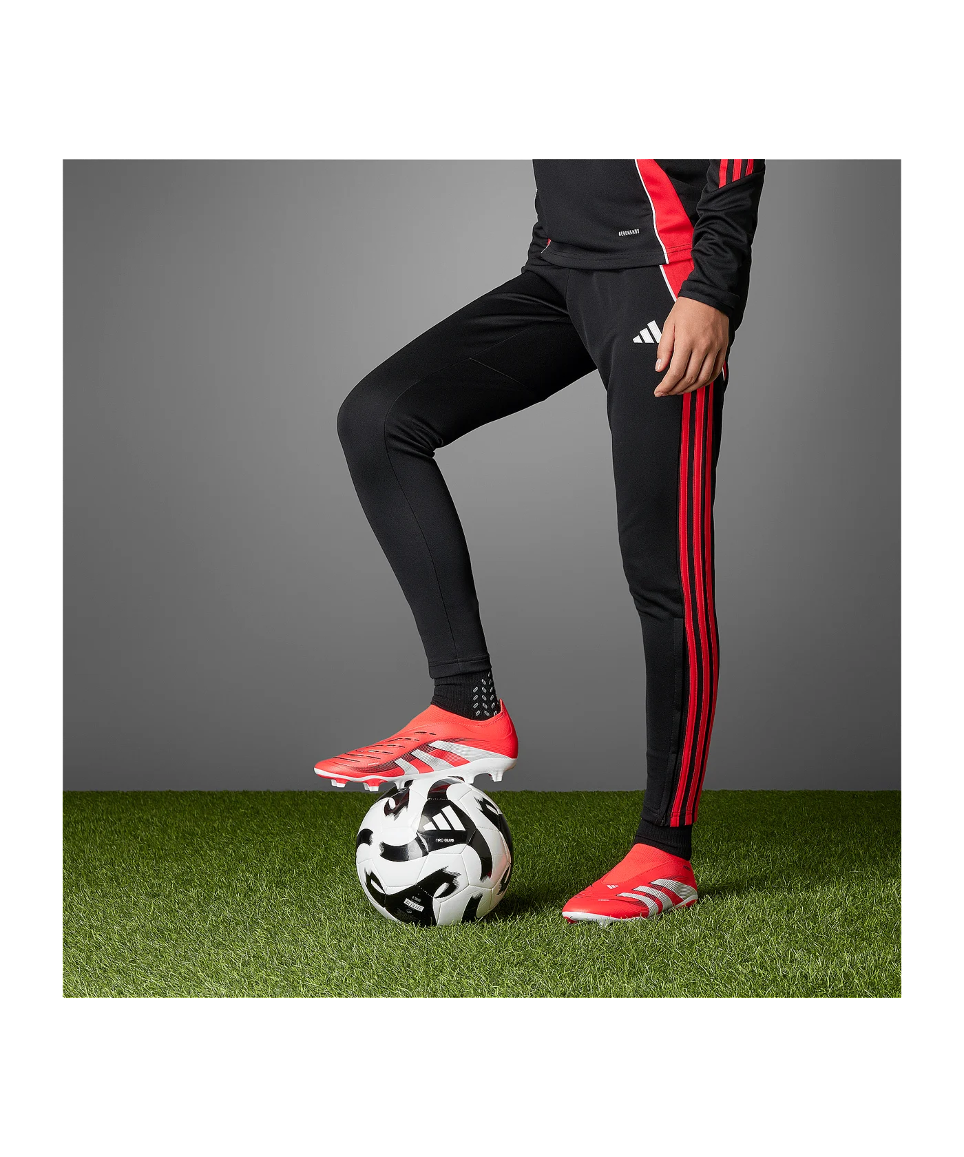 adidas Predator League LL FG Pure Victory Rot