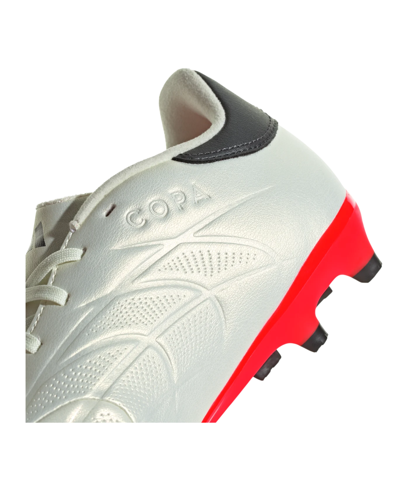 adidas COPA Pure 2 League FG Solar Energy Weiss Schwarz Rot