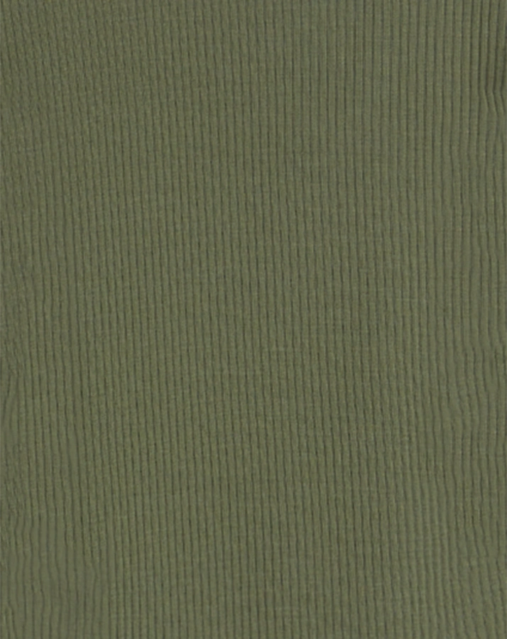 Langarmshirt ADIE ESS mit Wolle in olivine