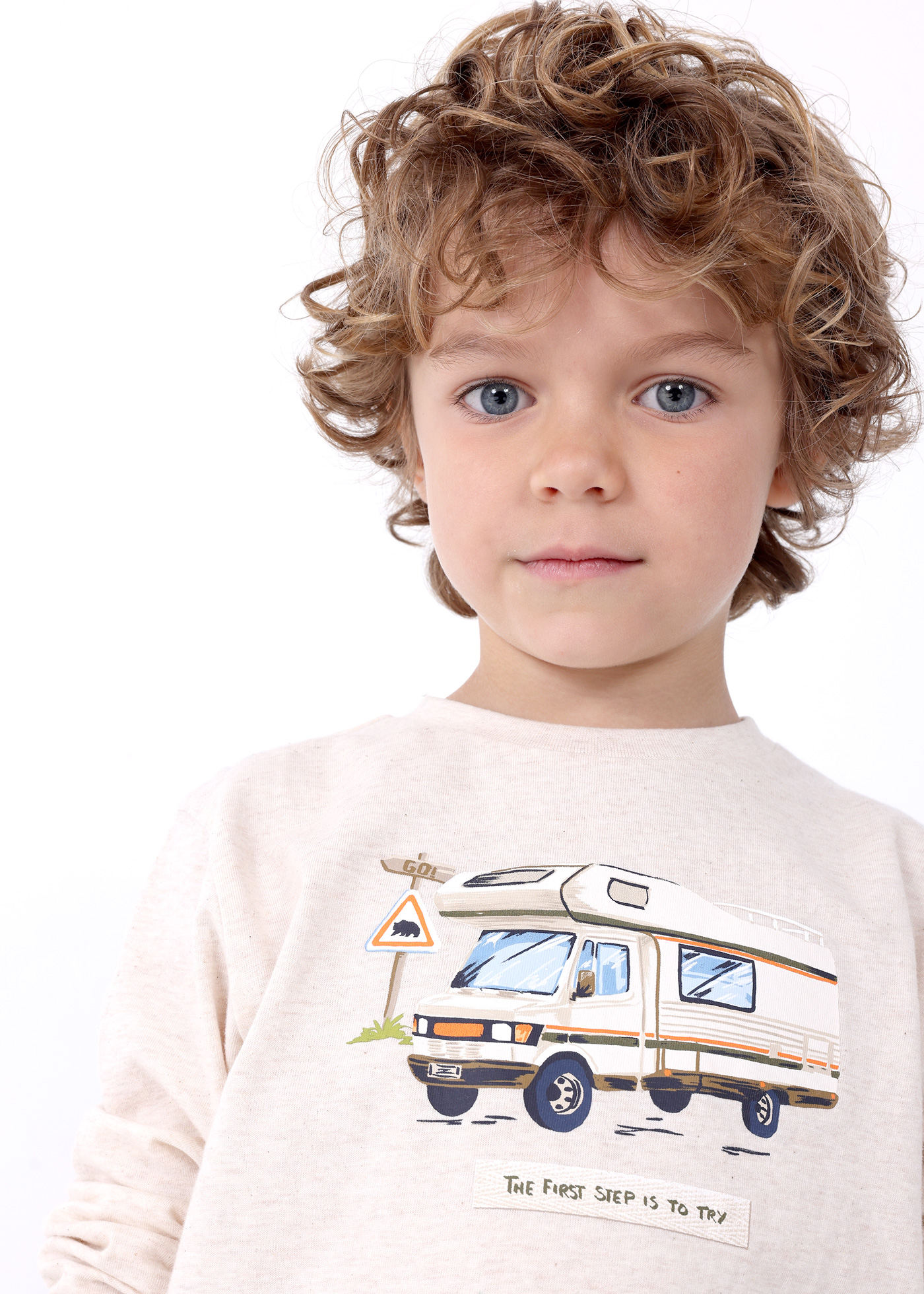 Camiseta estampada Better Cotton para meninos