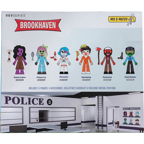 DevSeries Brookhaven's Most Wanted figurer 6 stk.