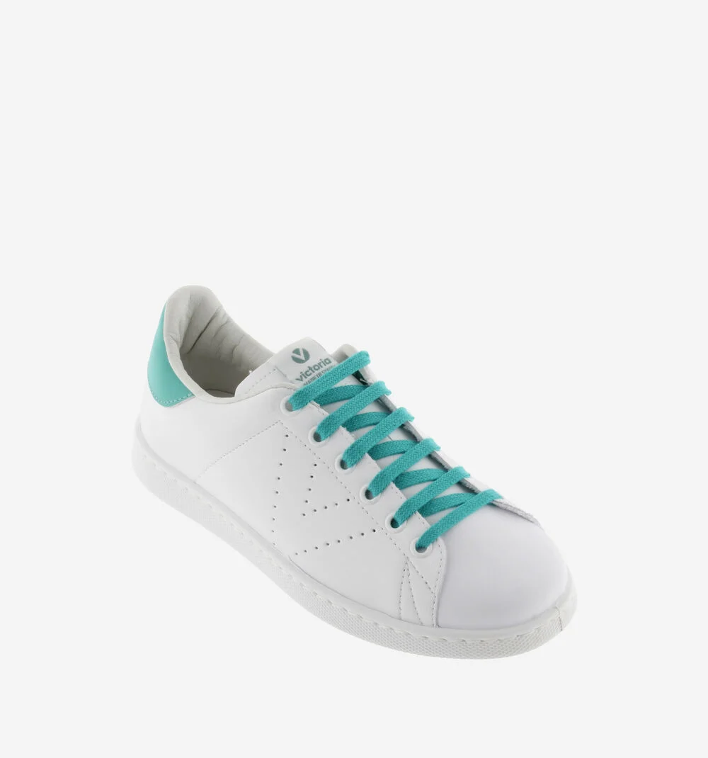 TENIS EFFET CUIR & NÉONAGUA