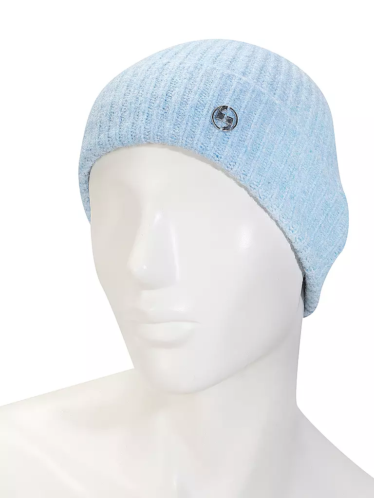 COMMA Mütze - Haube hellblau