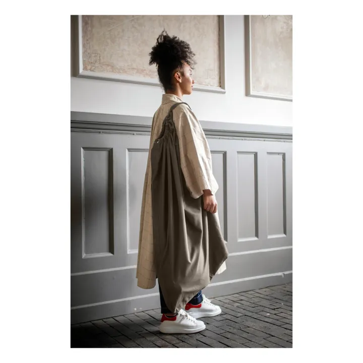 The Organic Company Panier de rangement en coton bio | Marron
