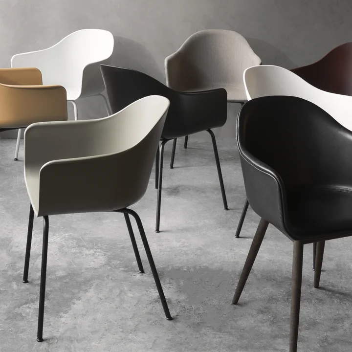 Audo - Harbour Chair (Stahl), schwarz