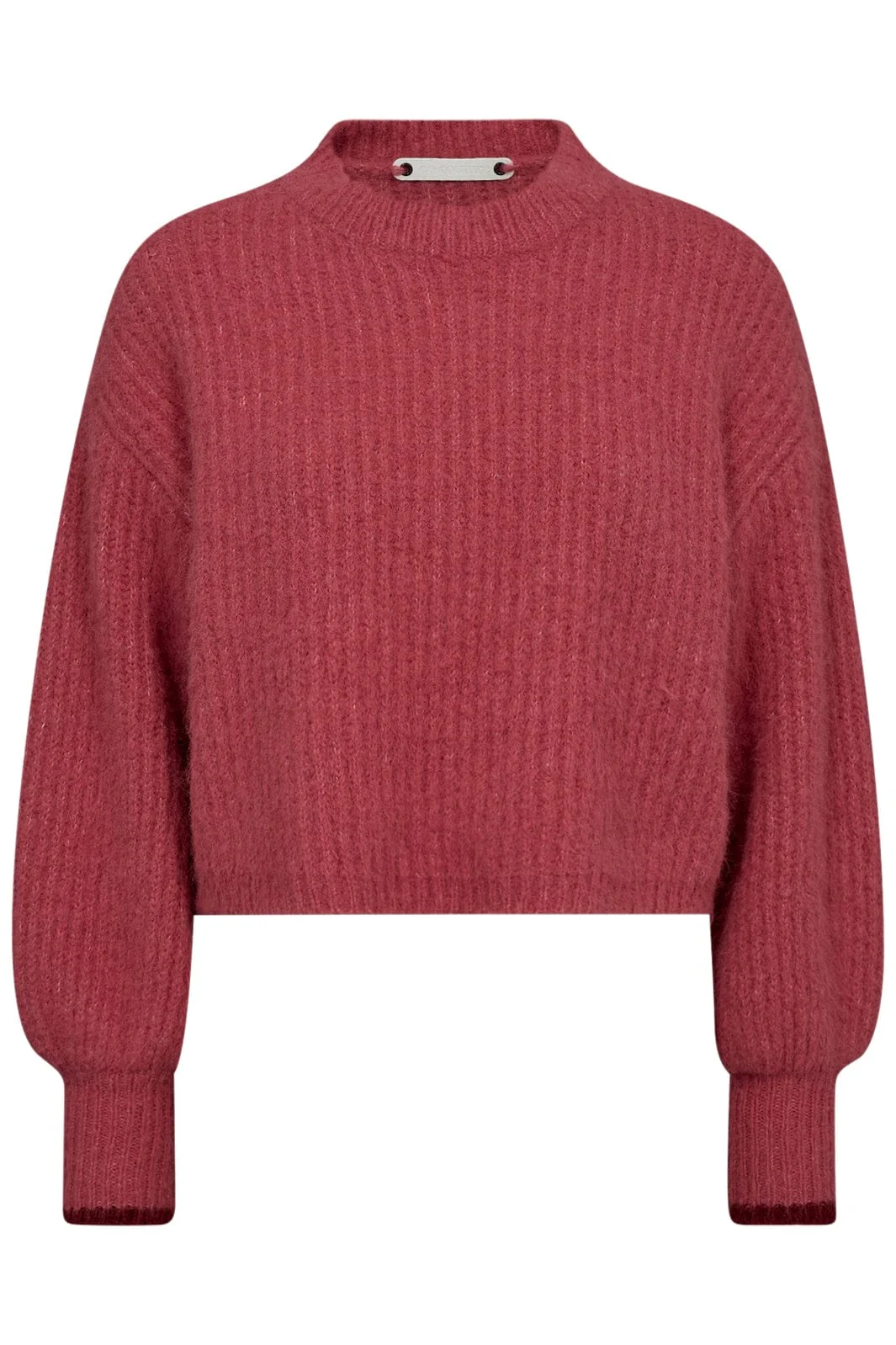 Co´Couture Coraliecc Crop Rib O-Knit 32140 328 magenta