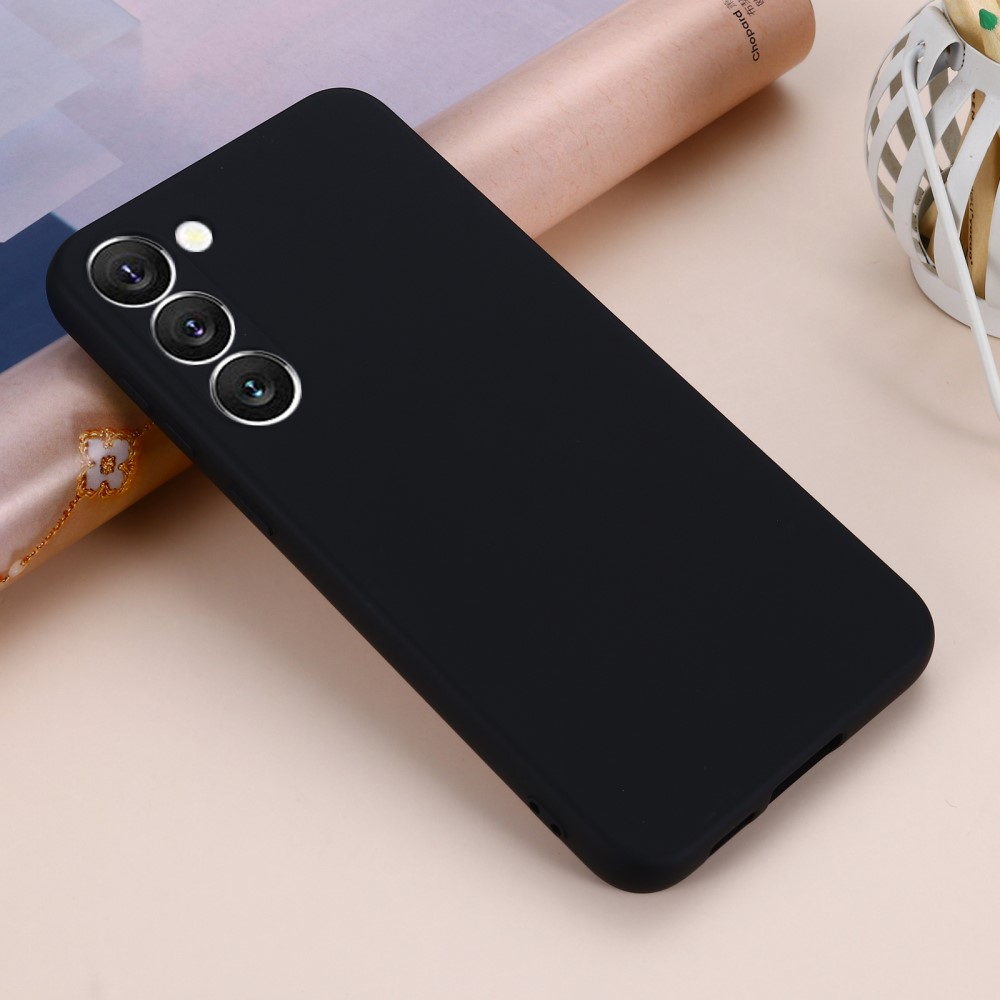 Samsung Galaxy S23 5G Silikon Case Hülle - Schwarz