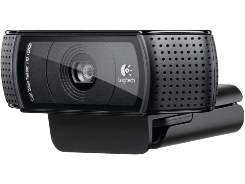 Logitech Webcam C920 HD Pro (3 Mpx, Full-HD, USB-A, Autofok Webcam für Full-HD-Videogespräche