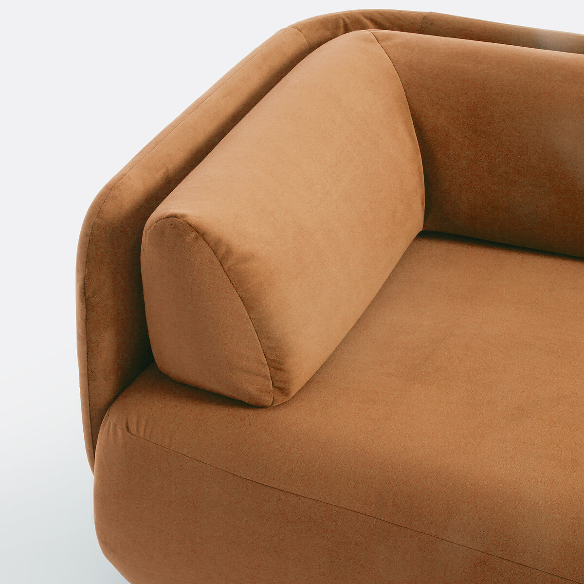 LA REDOUTE INTERIORS<br>Cadeira rechts, fluweel, Méridiano