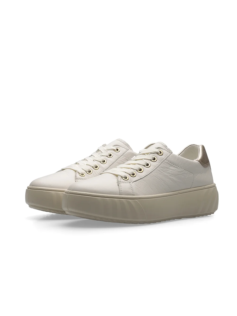 Sneaker Monaco cream platin